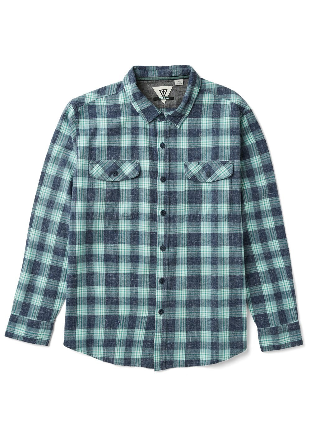 Vissla Central Coast Eco LS Flannel - LNH - Stoke Outlets