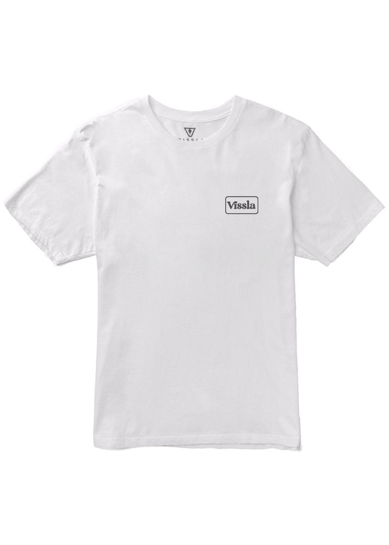 Vissla Coastwide Boys Tee - WHT - Stoke Outlets