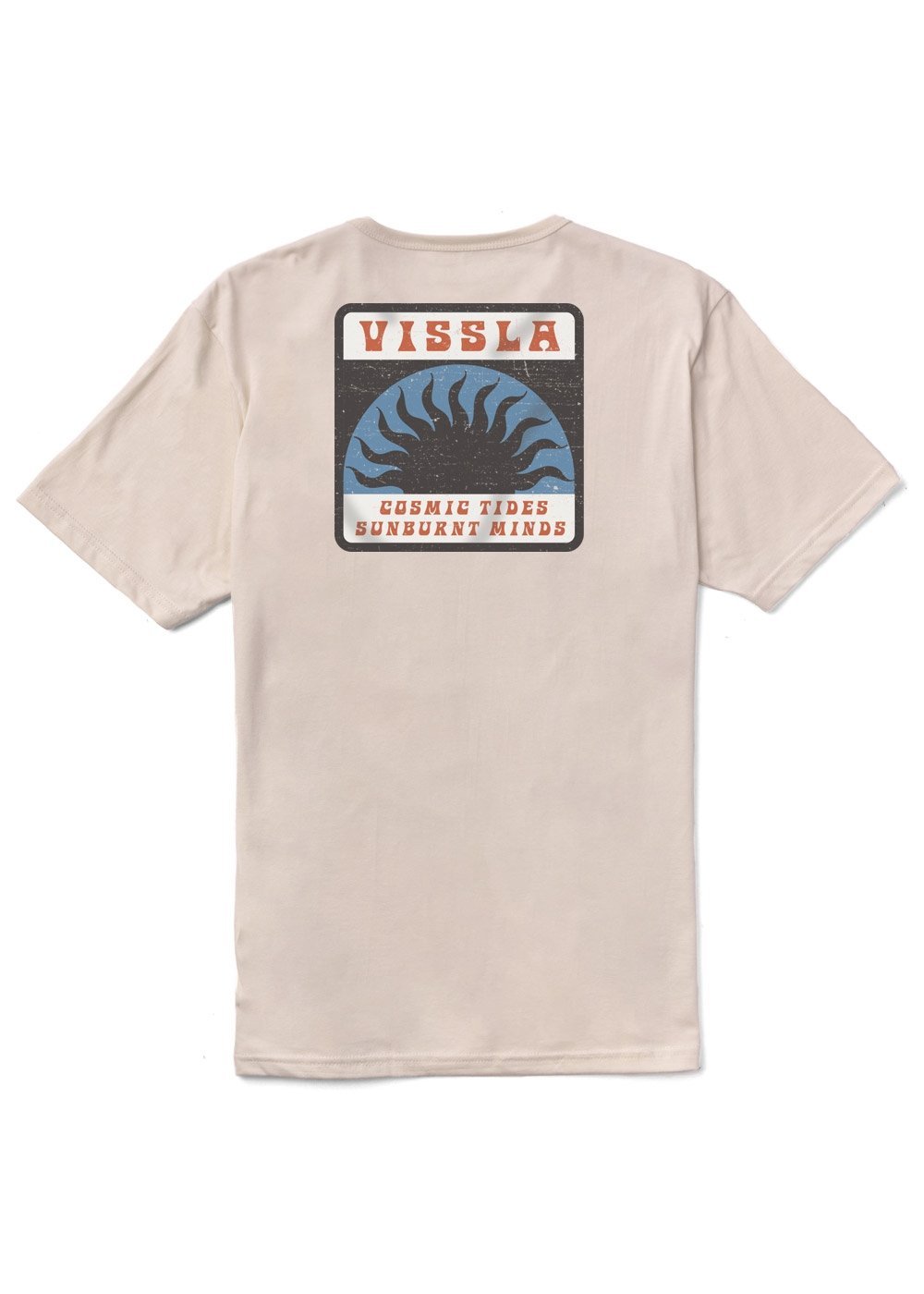 Vissla Cosmic Tides Organic Tee - BON - Stoke Outlets