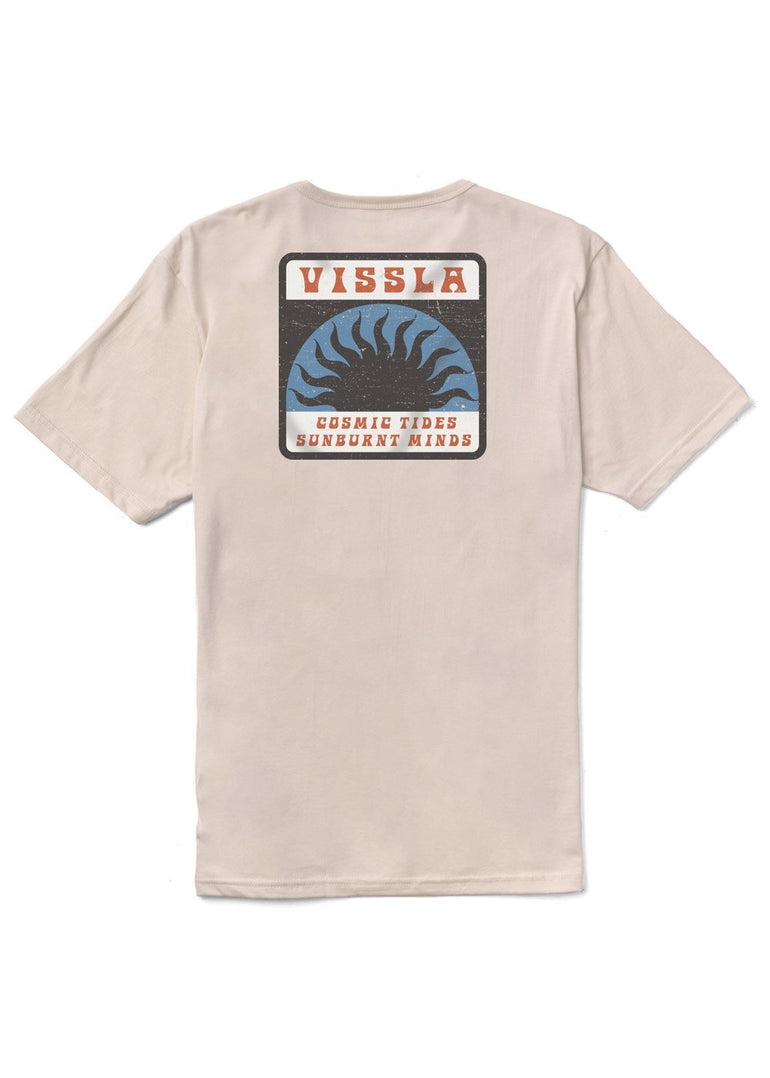 Vissla Cosmic Tides Organic Tee - BON - Stoke Outlets