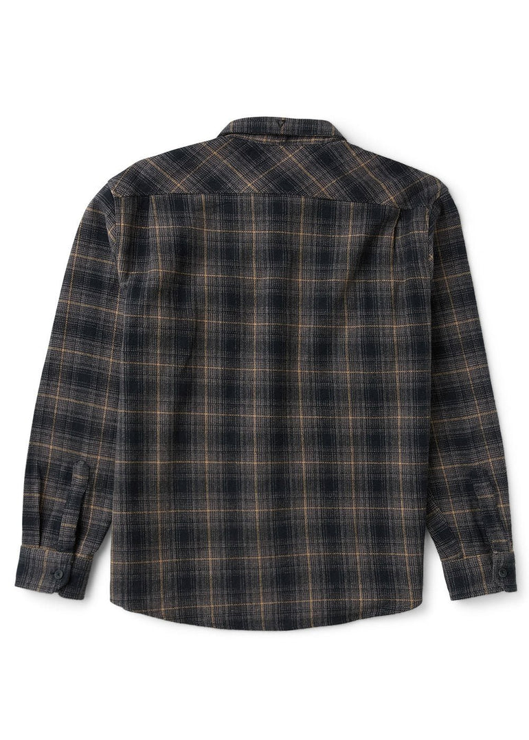 Vissla Creators Heavy Days Eco LS Flannel -BLK - Stoke Outlets