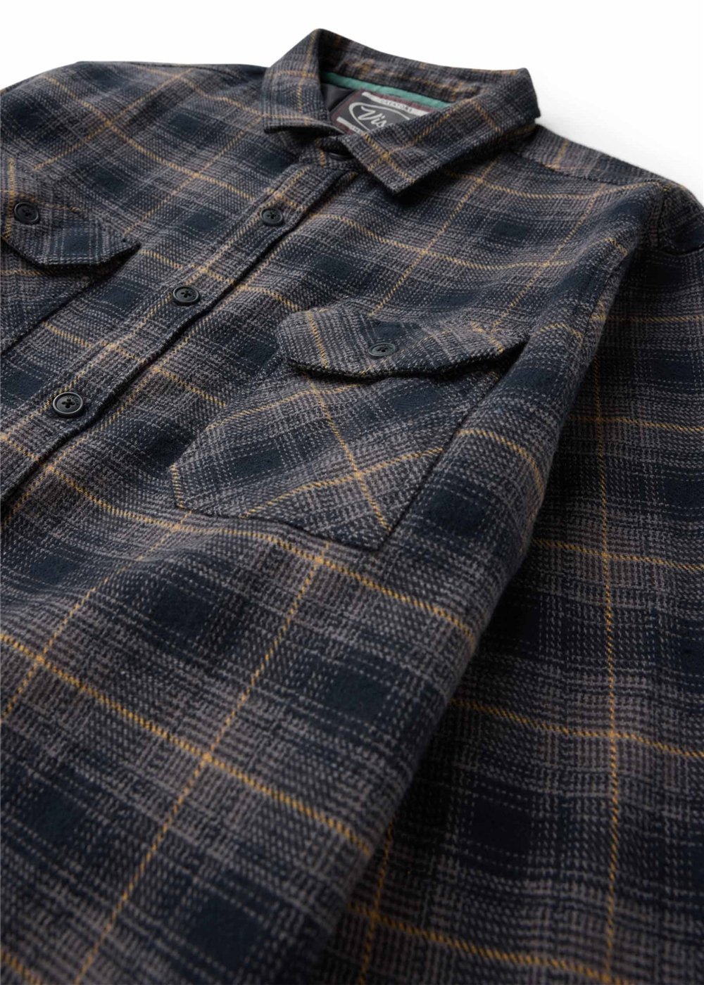 Vissla Creators Heavy Days Eco LS Flannel -BLK - Stoke Outlets
