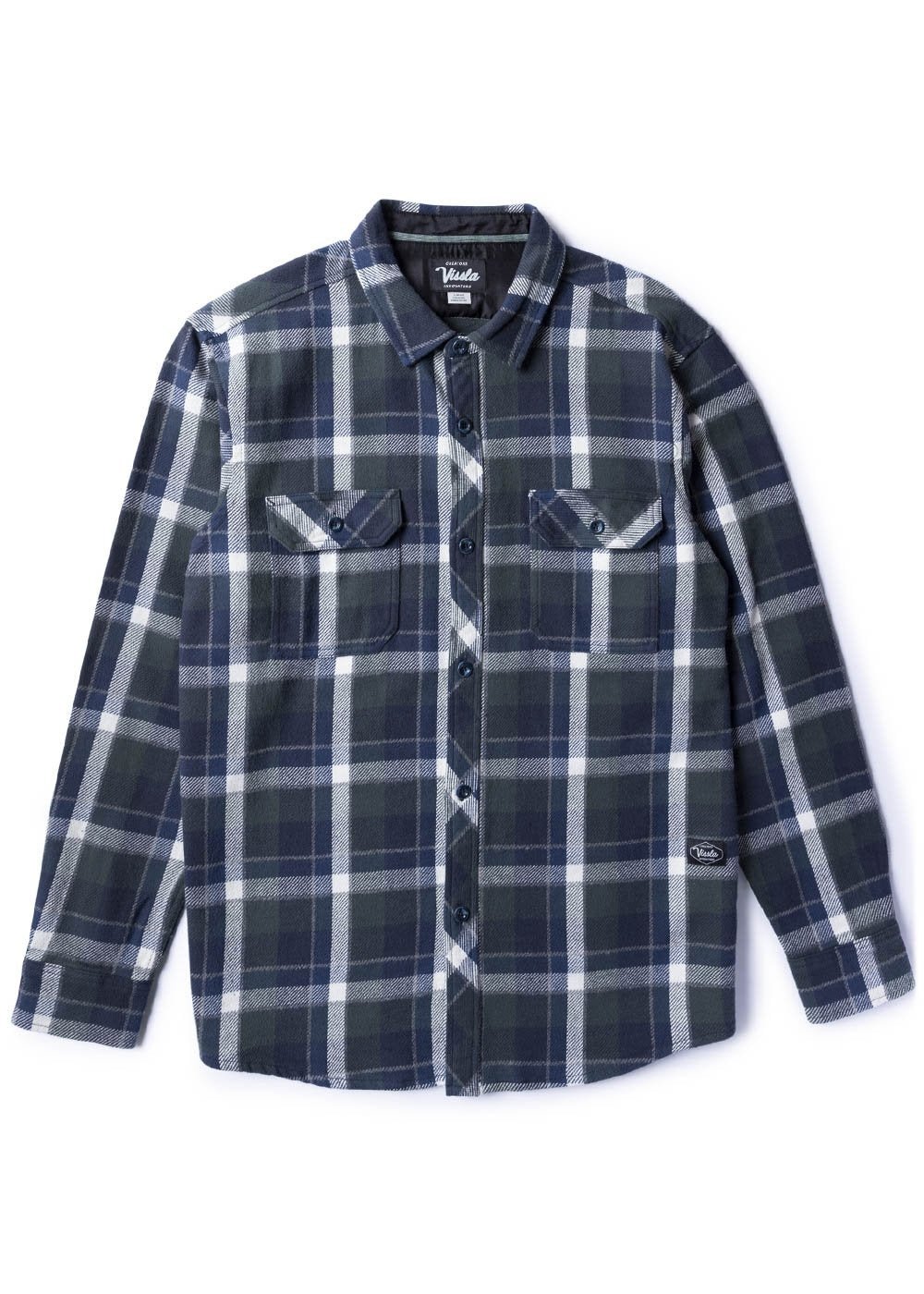 Vissla Creators Innovators Eco LS Flannel - EVG - Stoke Outlets