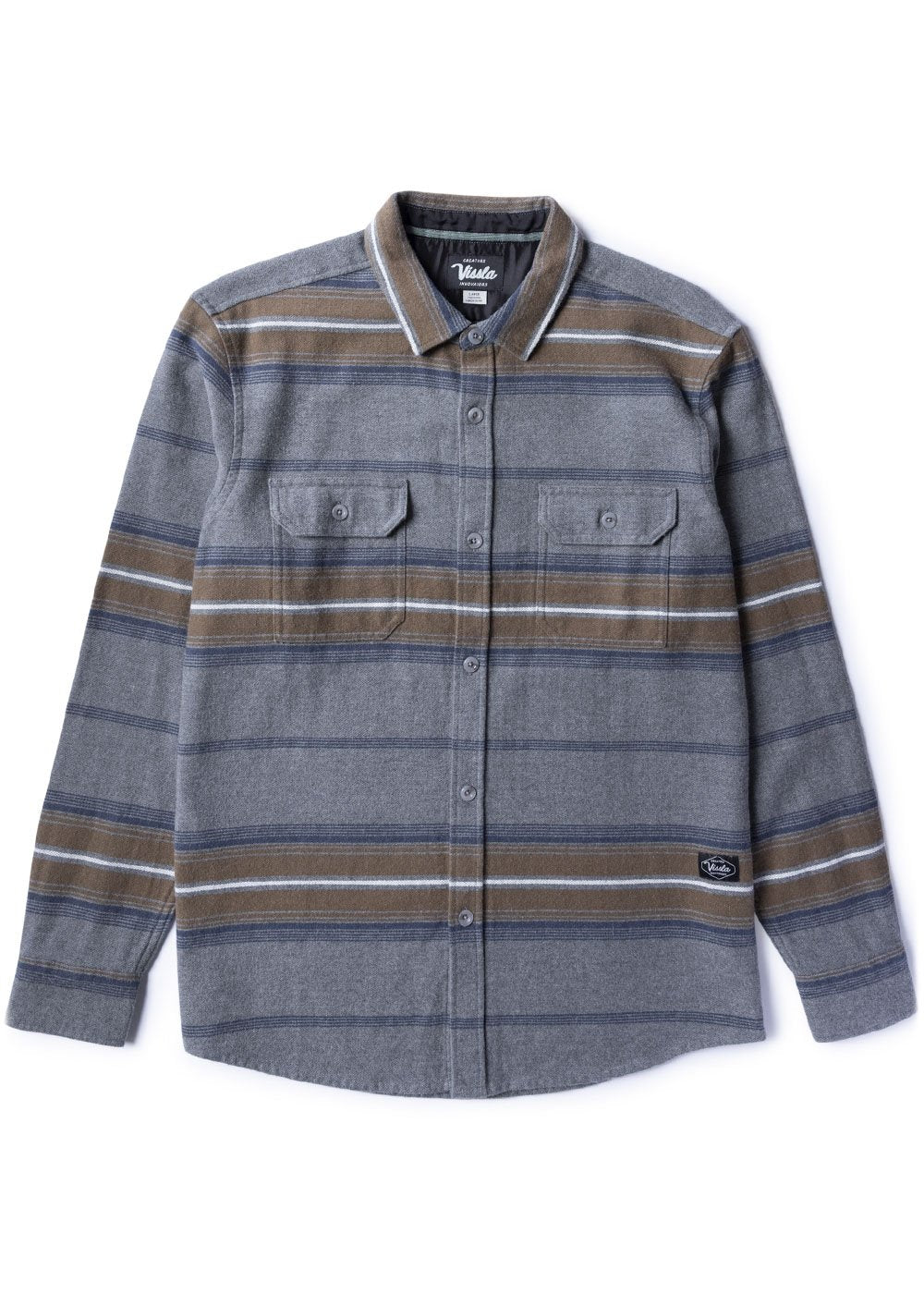 Vissla Creators Innovators Eco LS Flannel - GRH - Stoke Outlets