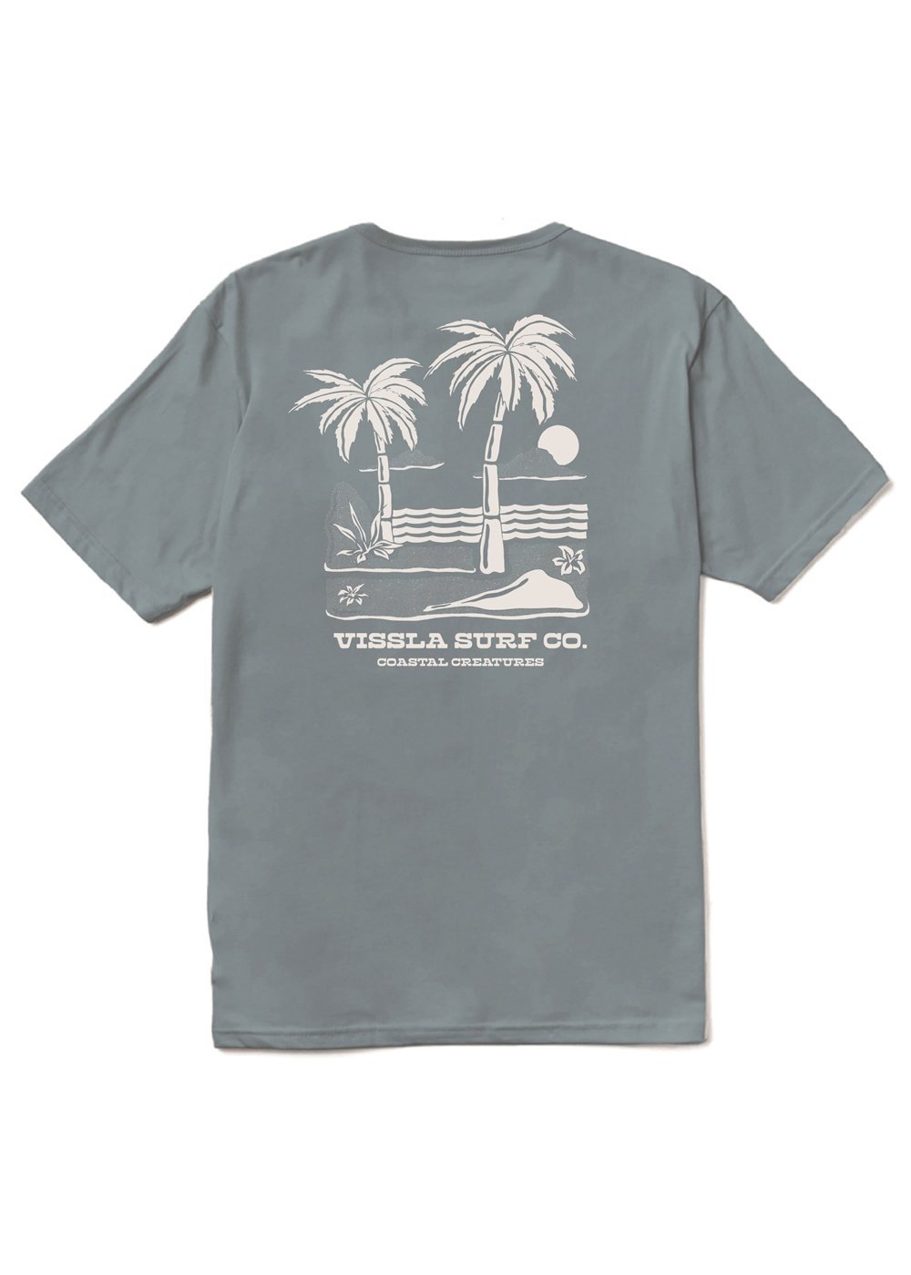 Vissla Creatures Organic Tee-BHZ - Stoke Outlets