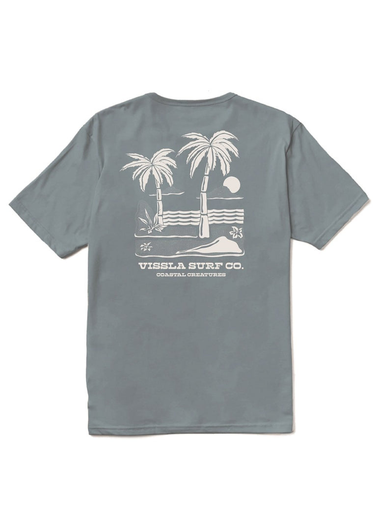 Vissla Creatures Organic Tee-BHZ - Stoke Outlets