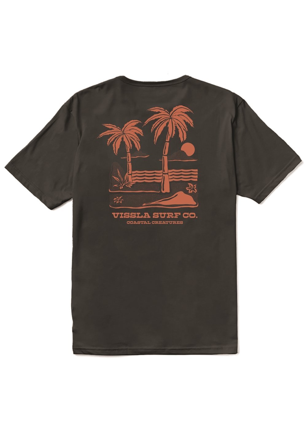 Vissla Creatures Organic Tee-PHA - Stoke Outlets