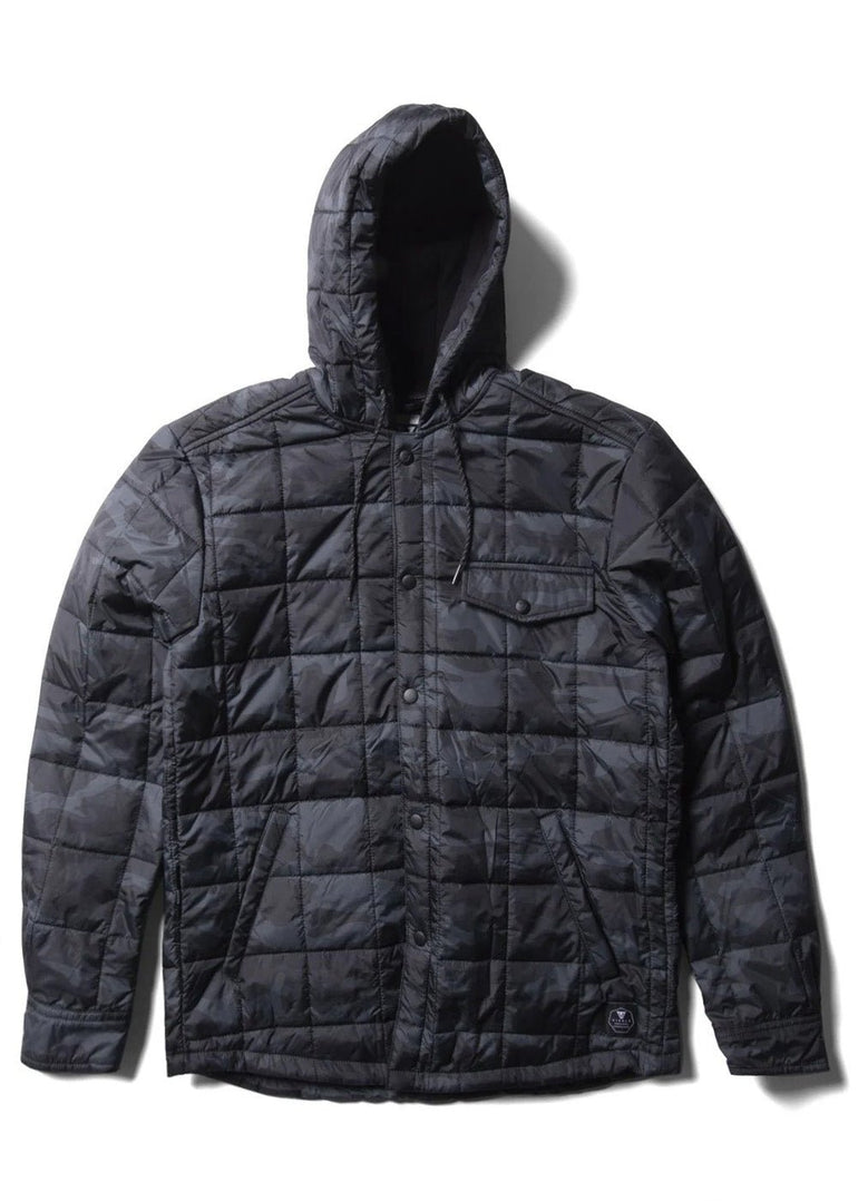 Vissla Cronkite II Eco Hooded Jacket - BLC - Stoke Outlets