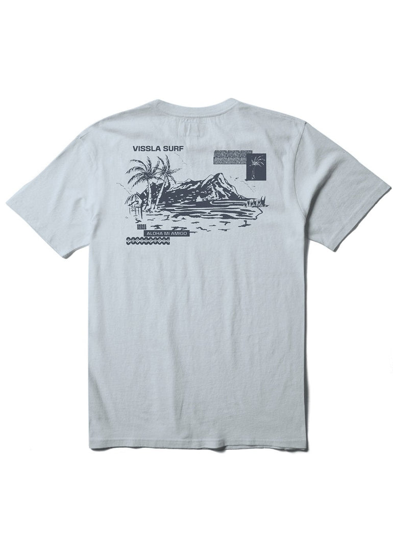 Vissla Diamond Haze Short Sleeve Pocket Tee - Stoke Outlets