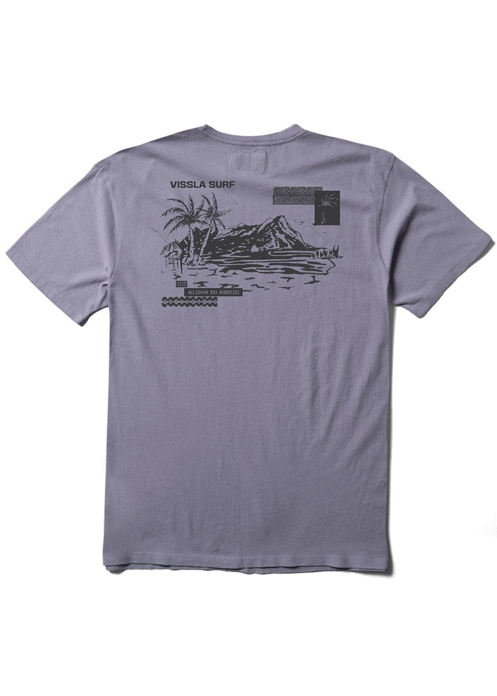 Vissla Diamond Haze Short Sleeve Pocket Tee - Stoke Outlets