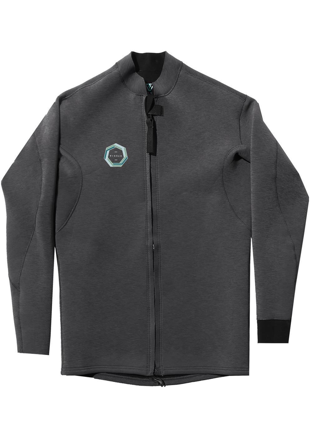 VISSLA DRAINER FRONT ZIP JACKET-BLH - Stoke Outlets