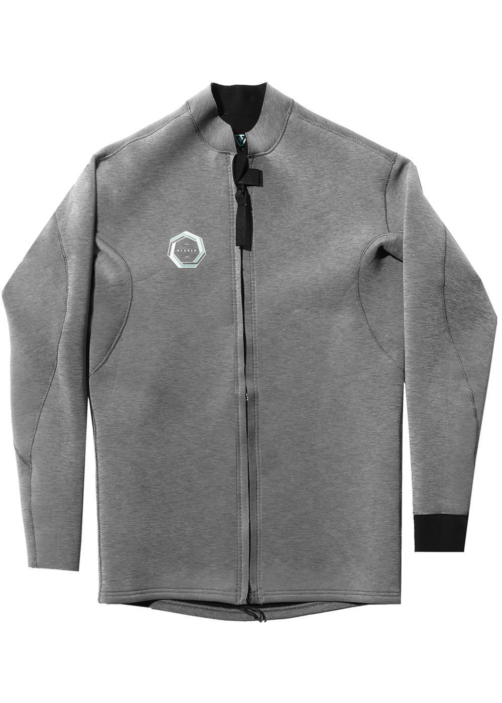 VISSLA DRAINER FRONT ZIP JACKET-GRH - Stoke Outlets