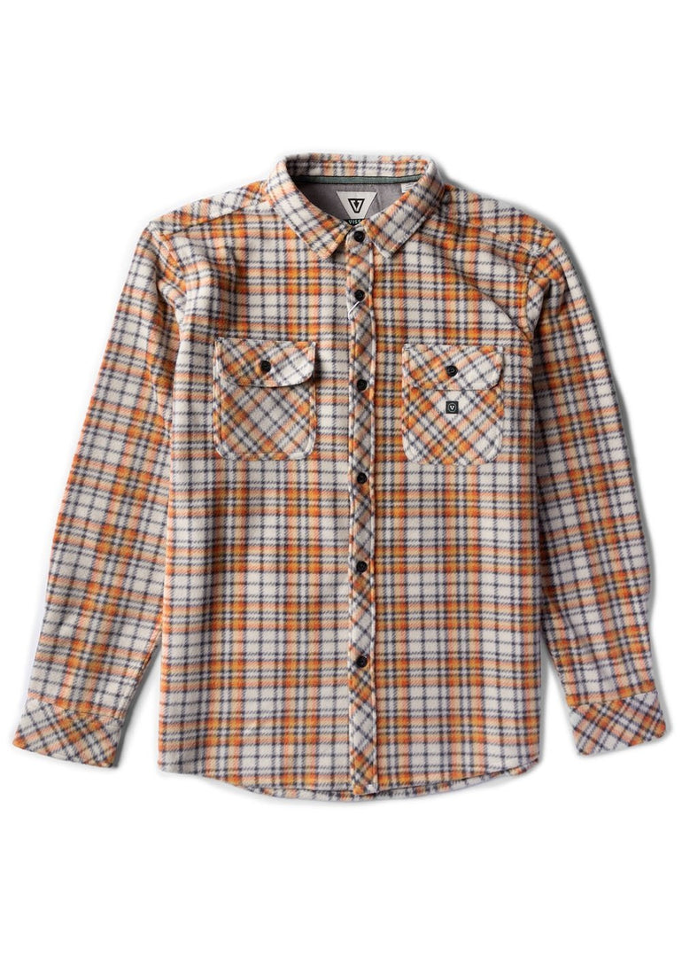 Vissla Eco - zy Long Sleeve Polar Flannel - Stoke Outlets