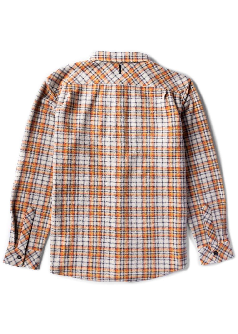 Vissla Eco - zy Long Sleeve Polar Flannel - Stoke Outlets