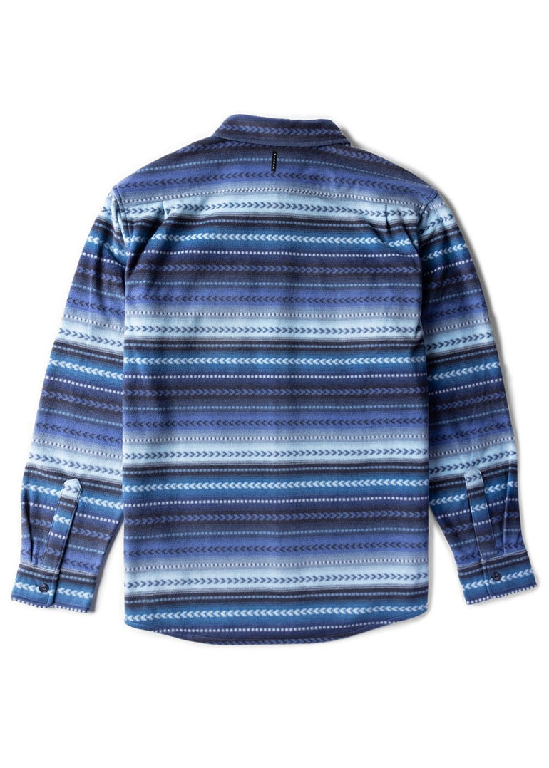 Vissla Eco - zy Long Sleeve Polar Flannel - Stoke Outlets