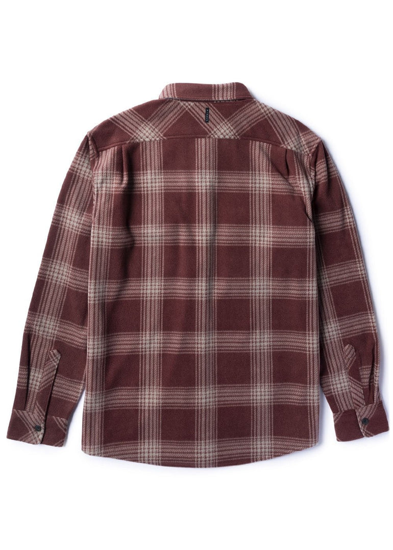 Vissla Eco - zy Long Sleeve Polar Flannel - Stoke Outlets