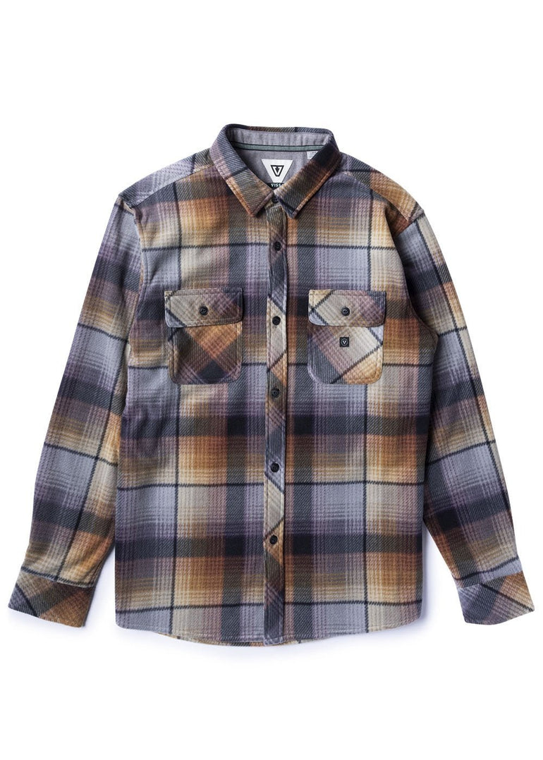 Vissla Eco - zy LS Polar Flannel - BLK - Stoke Outlets