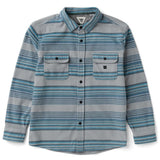 Vissla Eco-zy LS Polar Flannel-SGY - Stoke Outlets
