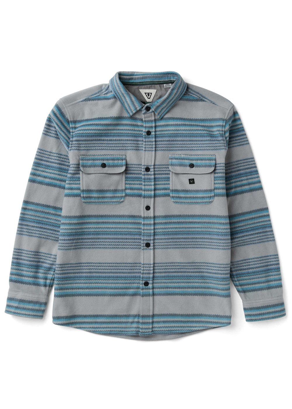 Vissla Eco-zy LS Polar Flannel-SGY - Stoke Outlets