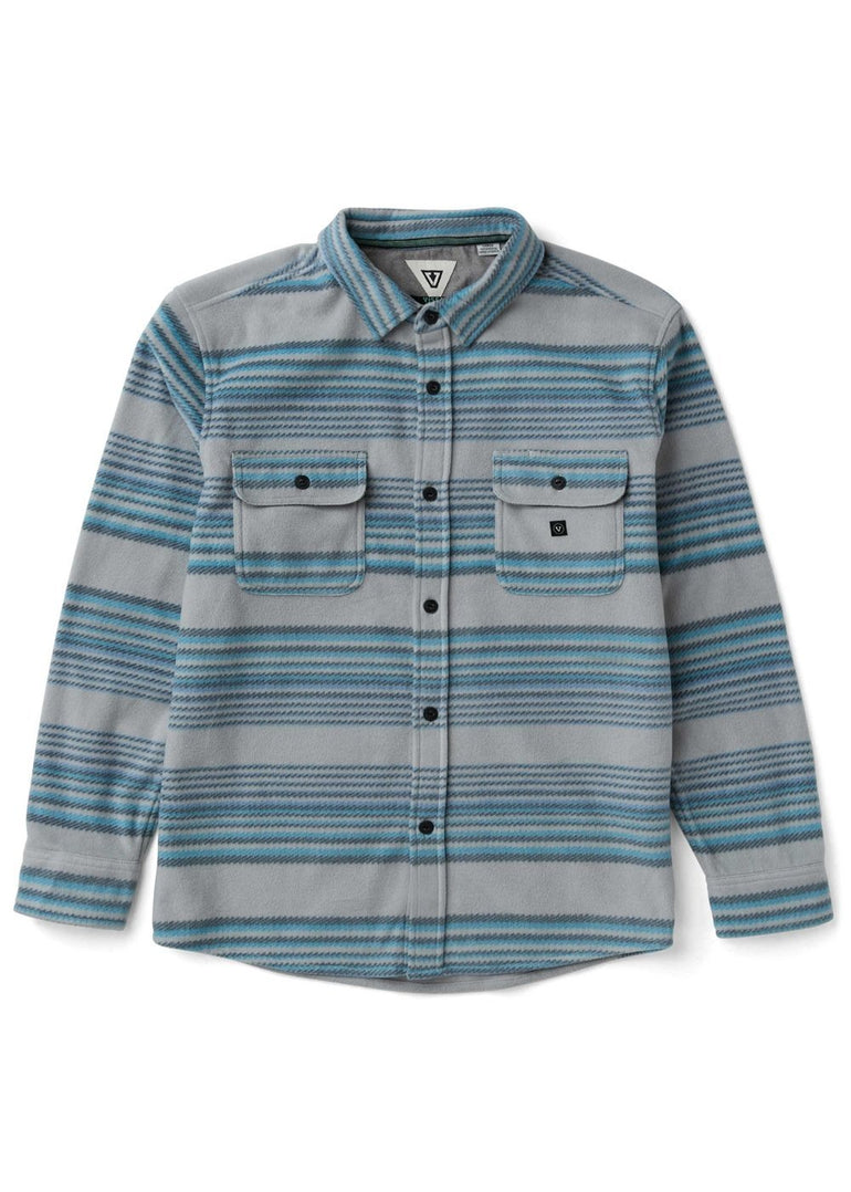 Vissla Eco-zy LS Polar Flannel-SGY - Stoke Outlets