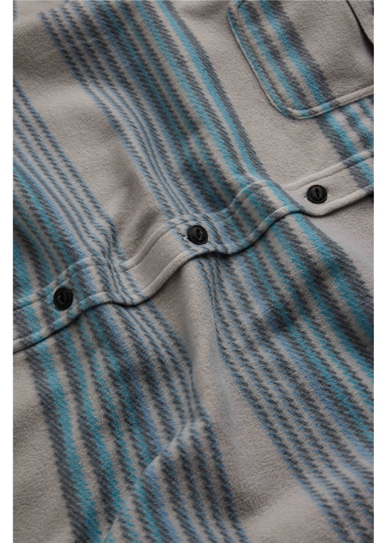 Vissla Eco-zy LS Polar Flannel-SGY - Stoke Outlets
