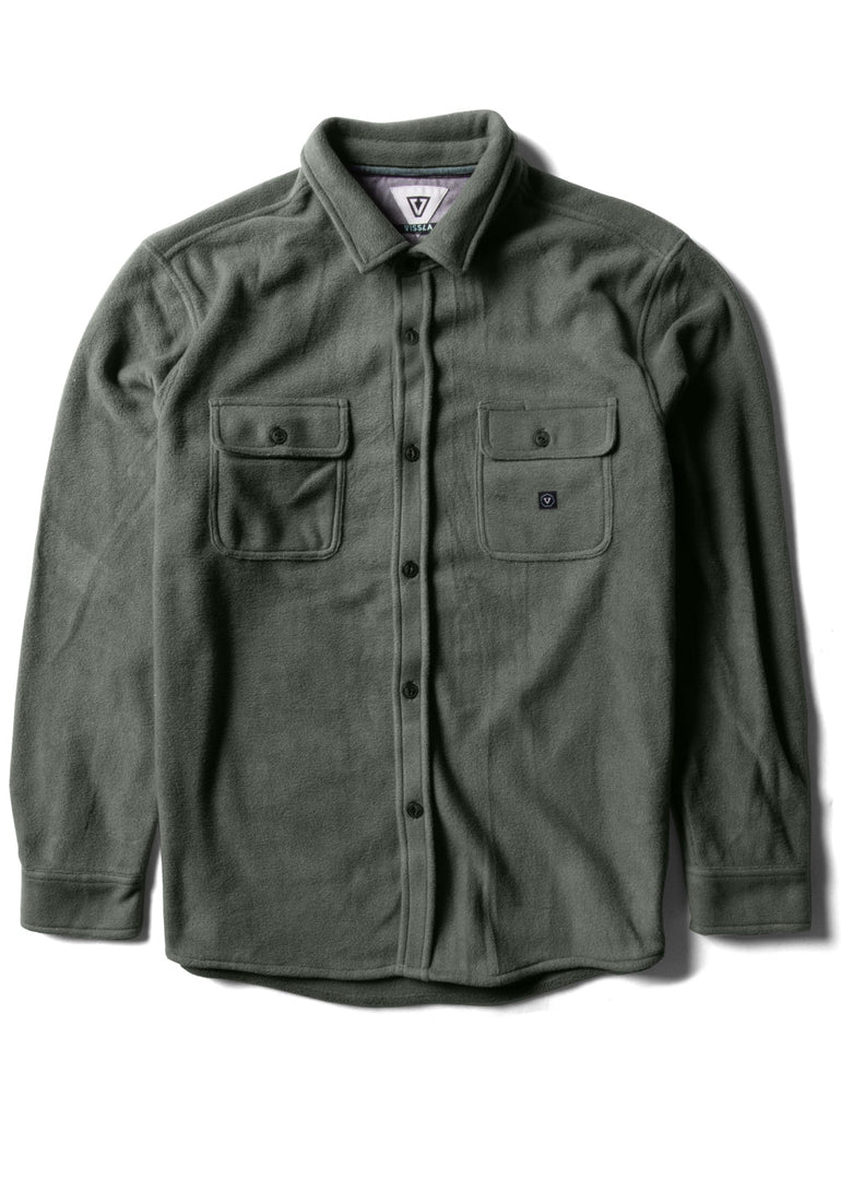 Vissla Eco - zy LS Polar Flannel - VGR - Stoke Outlets