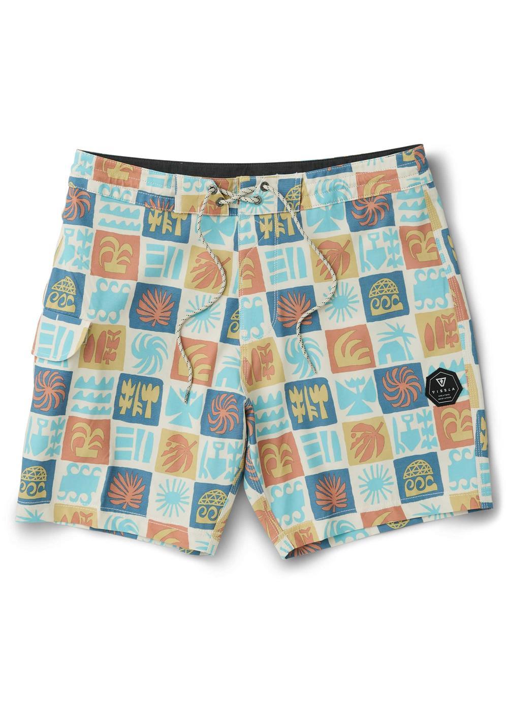 Vissla Ecology Center Boys 17" Boardshort-MUL - Stoke Outlets