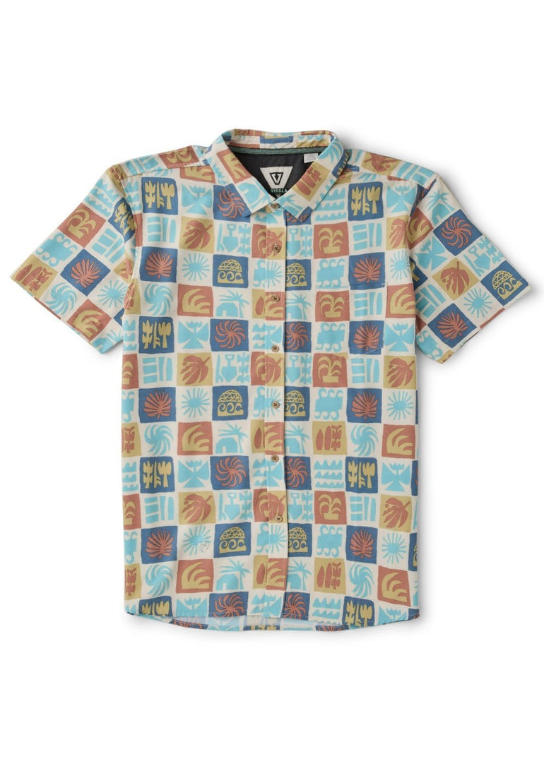Vissla Ecology Center Hybrid Eco SS Shirt-SND - Stoke Outlets