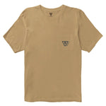 Vissla Established Premium Organic PKT Tee-BRZ - Stoke Outlets