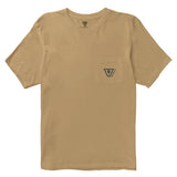 Vissla Established Premium Organic PKT Tee-BRZ - Stoke Outlets