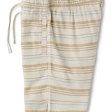 Vissla Grad Stripe 17" Elastic Linen Walkshort-DKS - Stoke Outlets
