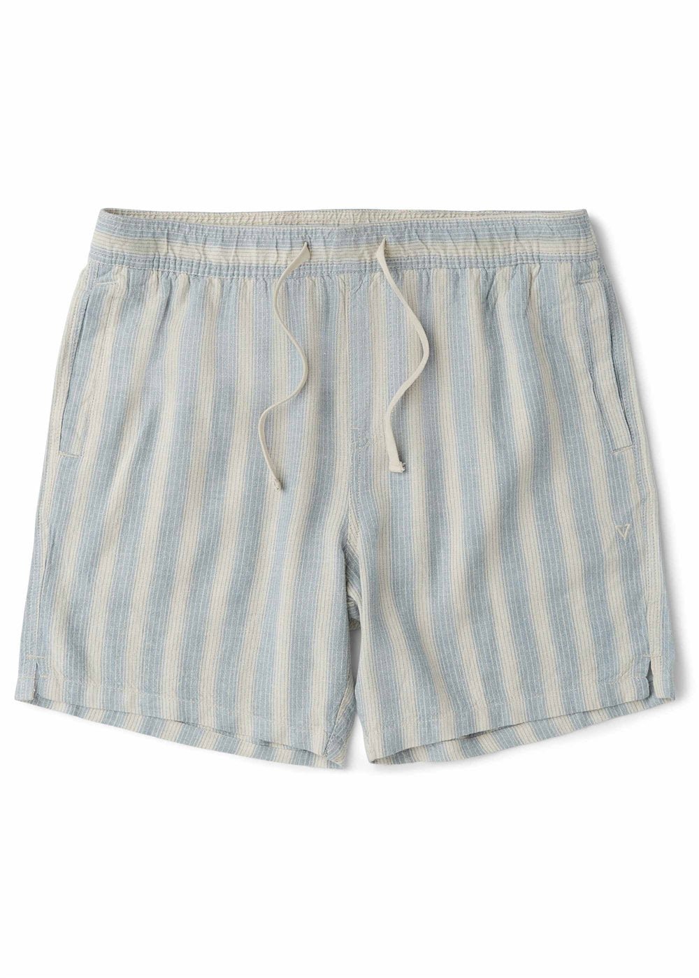 Vissla Grad Stripe 17" Elastic Linen Walkshort-FDN - Stoke Outlets