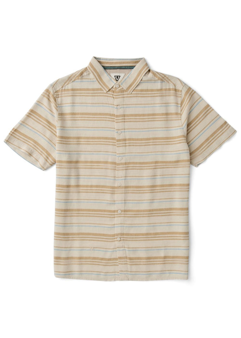 Vissla Grad Stripe SS Shirt-DKS - Stoke Outlets
