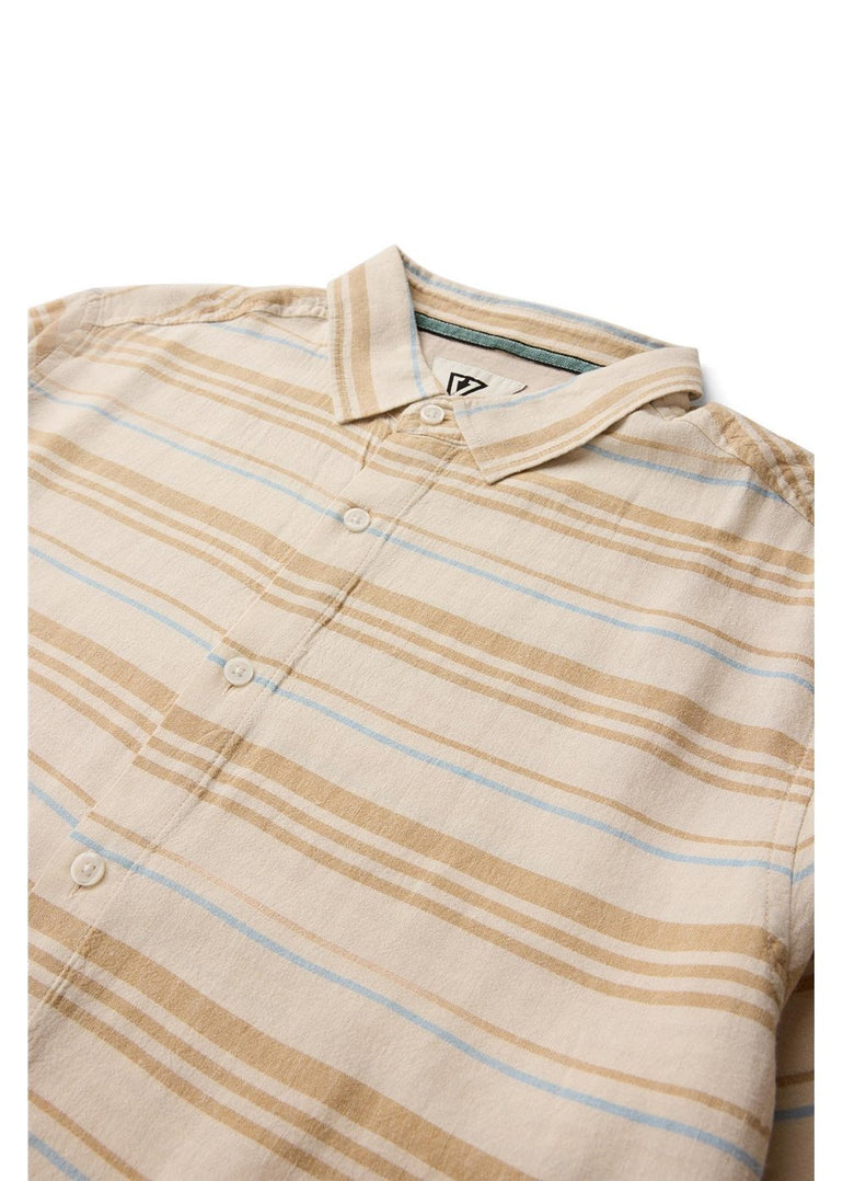 Vissla Grad Stripe SS Shirt-DKS - Stoke Outlets