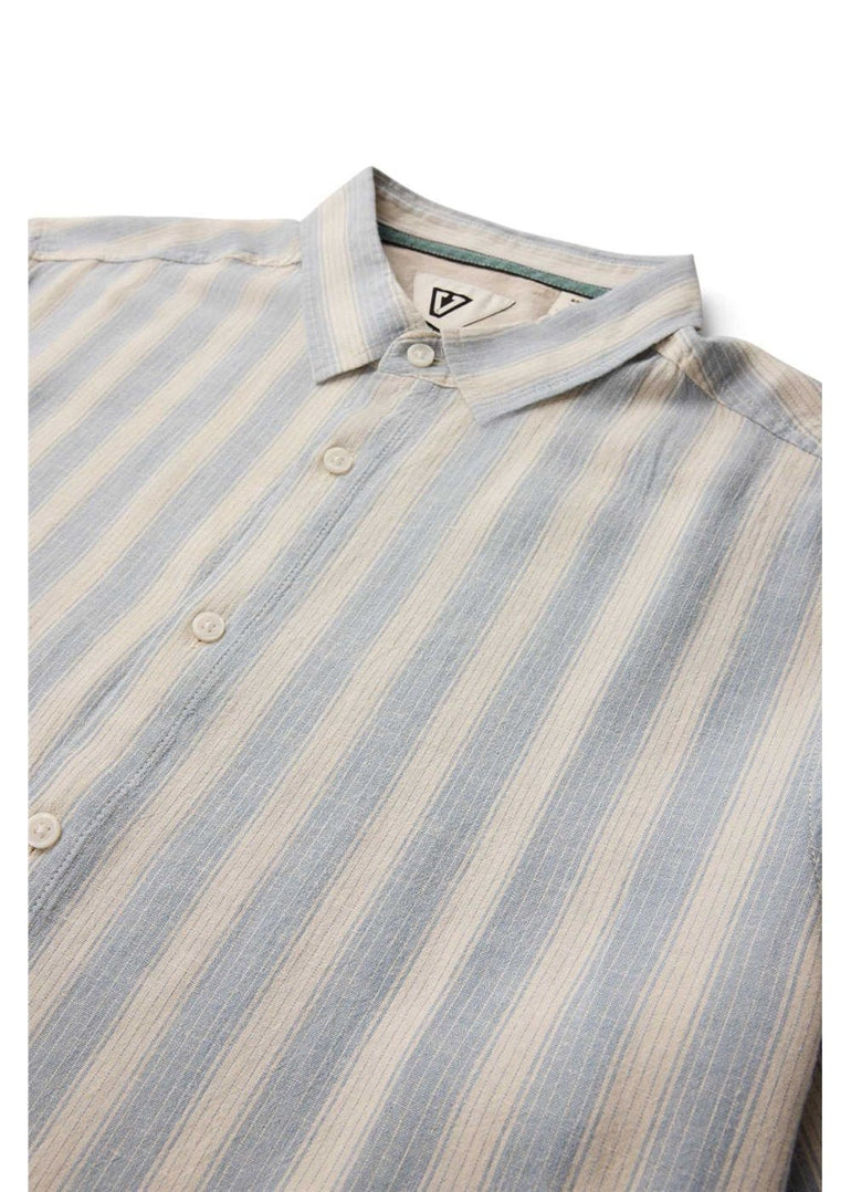 Vissla Grad Stripe SS Shirt-FDN - Stoke Outlets
