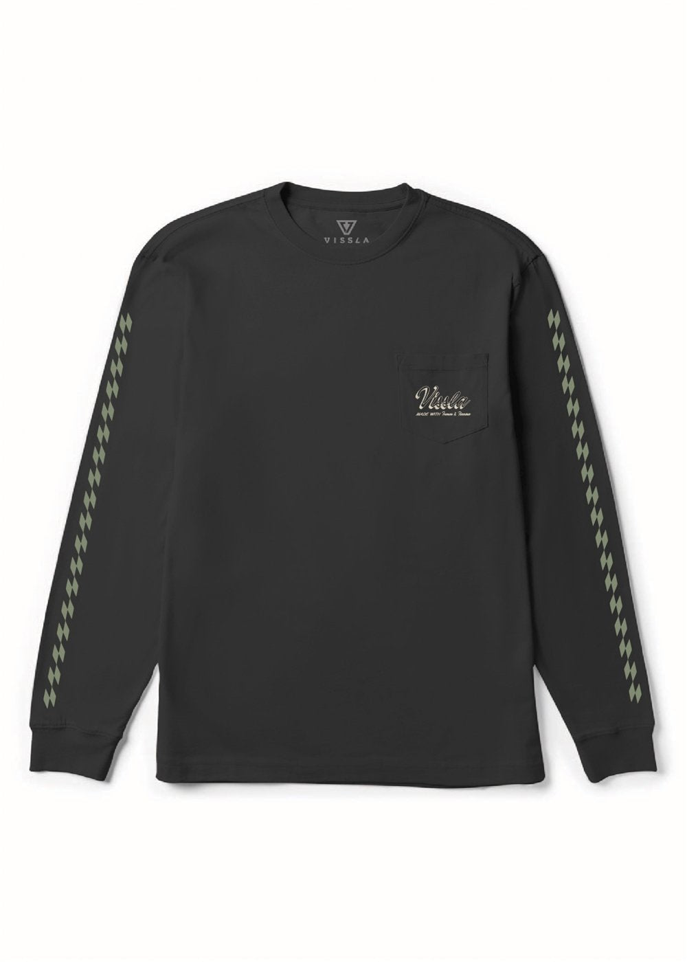 Vissla Handmade Premium LS PKT Tee - PHA - Stoke Outlets
