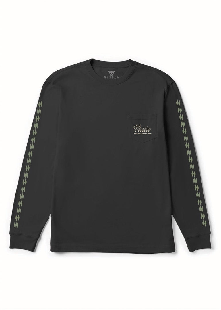 Vissla Handmade Premium LS PKT Tee - PHA - Stoke Outlets