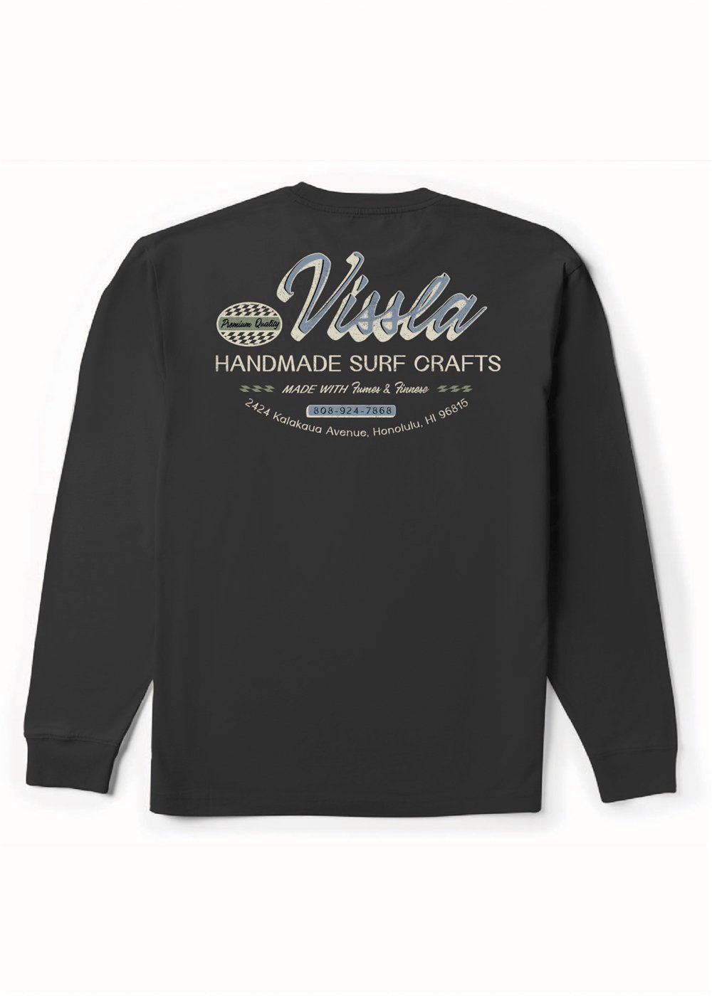 Vissla Handmade Premium LS PKT Tee - PHA - Stoke Outlets