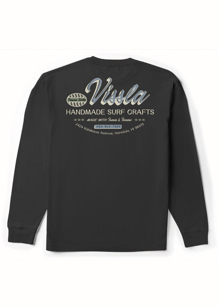 Vissla Handmade Premium LS PKT Tee - PHA - Stoke Outlets