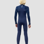Vissla High Seas Boys Fire 3/2 Full Suit Chest Zip, Deep Royal - Stoke Outlets