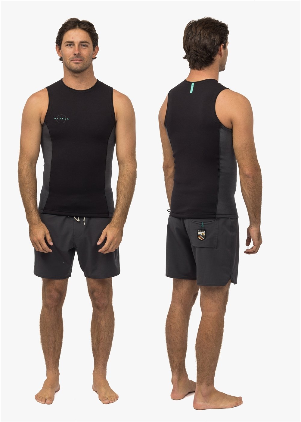 VISSLA HIGH SEAS II 1MM VEST - CHR - Stoke Outlets