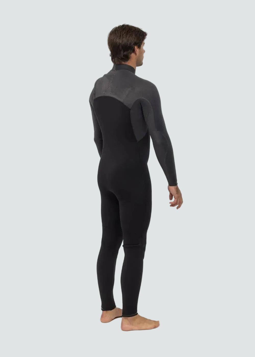 Vissla High Seas II 4-3 Chest Zip Full Wetsuit, Charcoal - Stoke Outlets