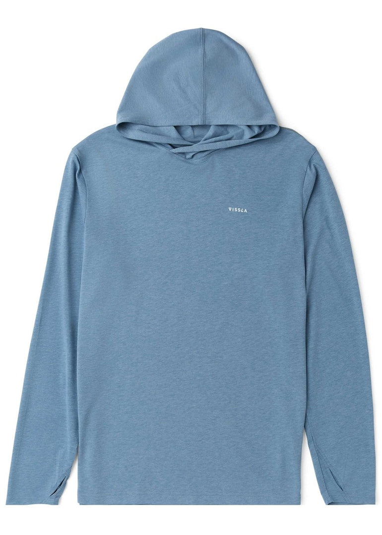 Vissla Hooded Comp Lite Eco Drirelease LS Hooded Tee-HRT - Stoke Outlets