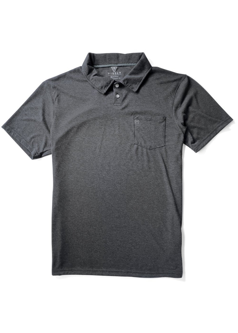 Vissla Hy - Lite Eco Drirelease Short Sleeve Polo - Stoke Outlets