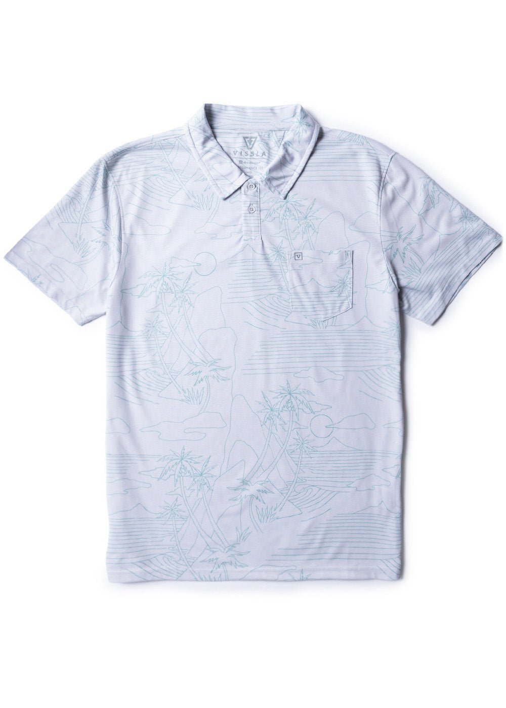 Vissla Hy - Lite Eco Short Sleeve Polo - Stoke Outlets