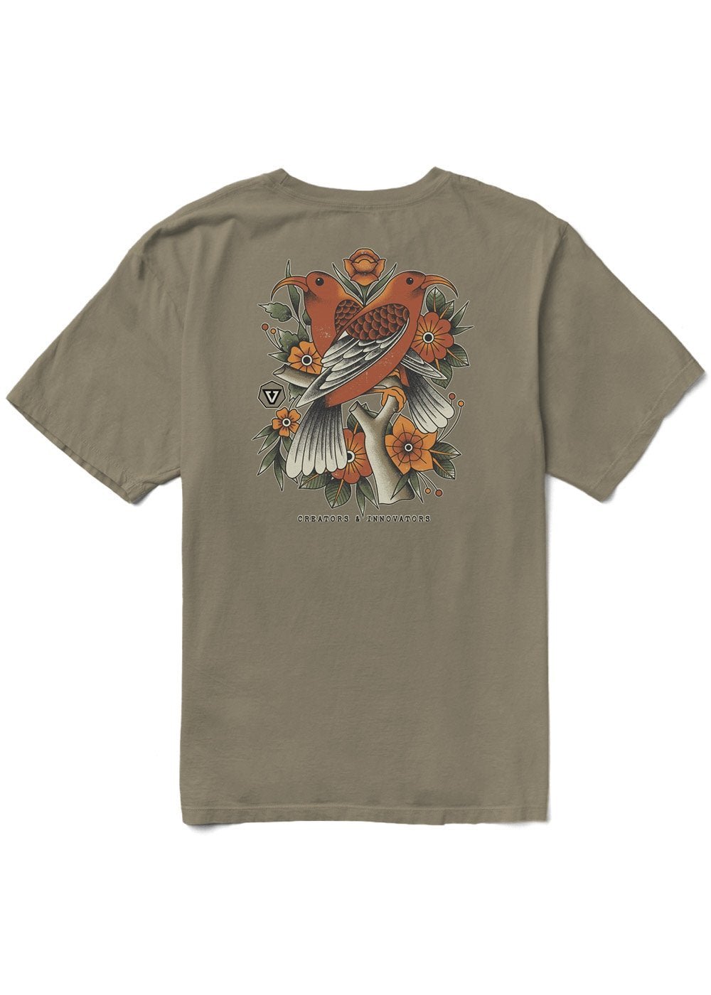 Vissla I'Iwi Premium Organic Pocket Tee - Stoke Outlets