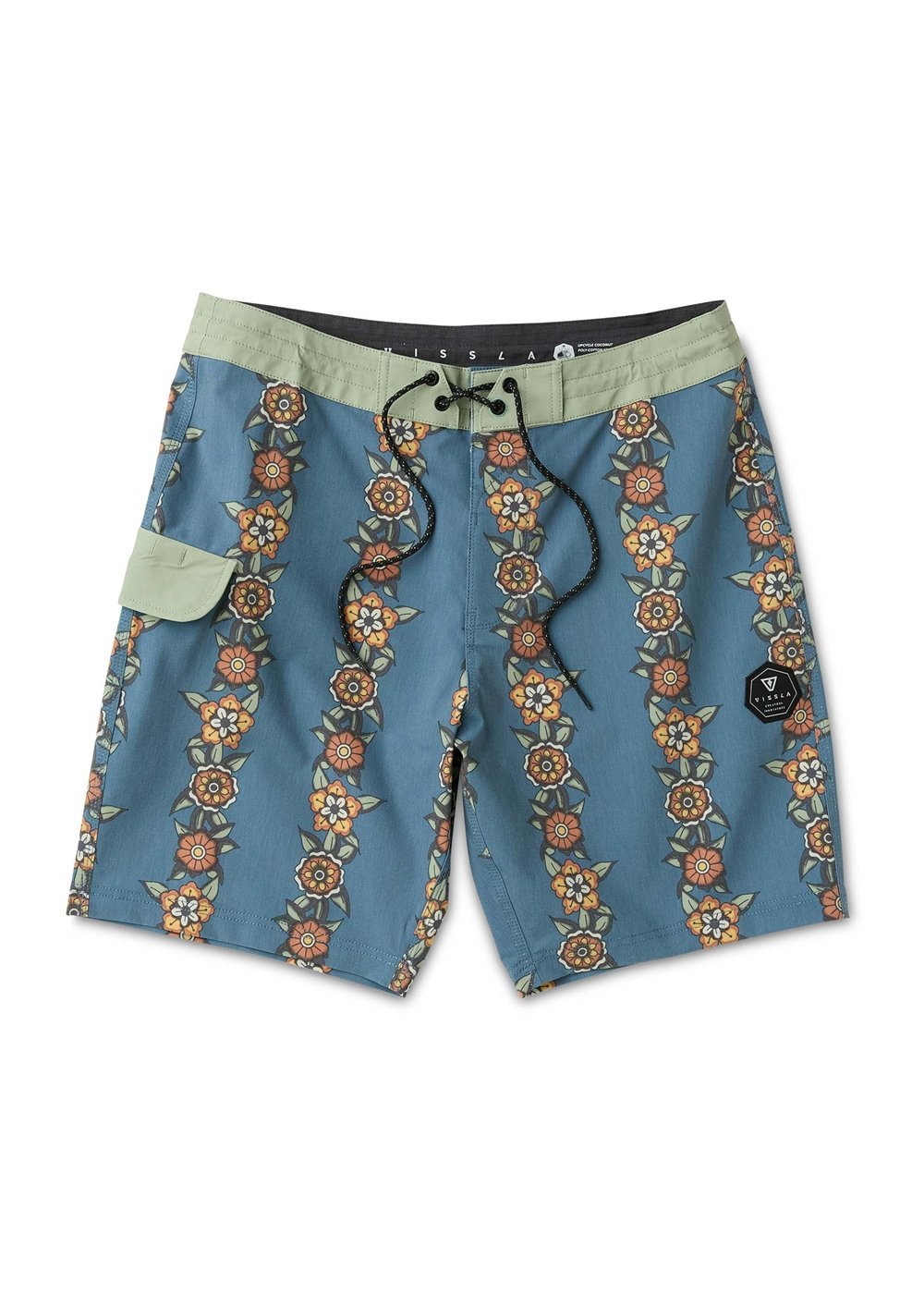 Vissla Ink Lines 17" Boys Boardshort-MID - Stoke Outlets