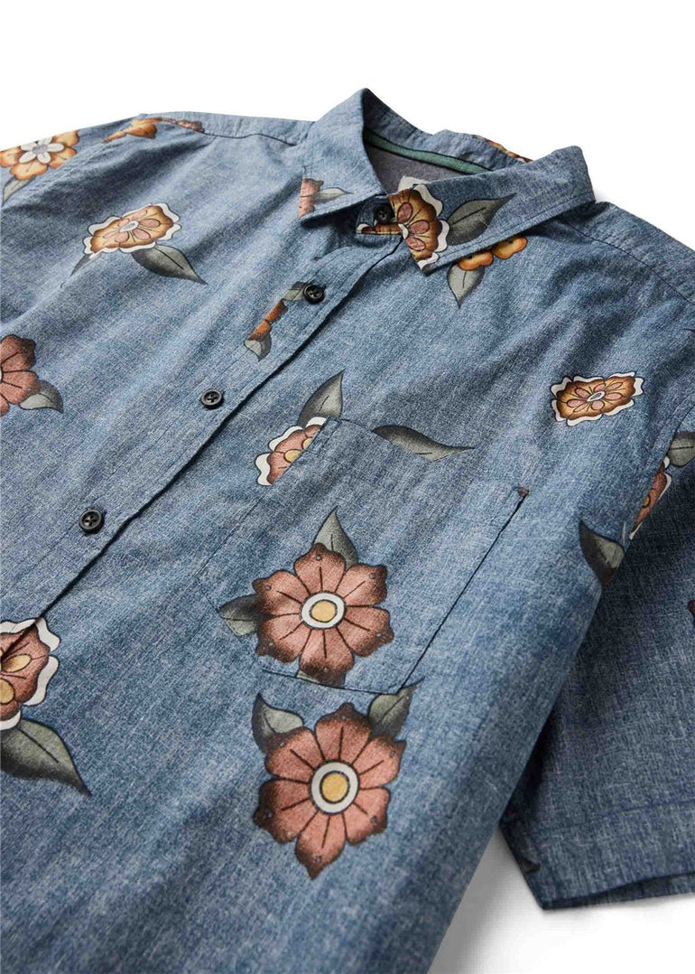 Vissla Ink Lines Eco Boys SS Shirt - MID - Stoke Outlets