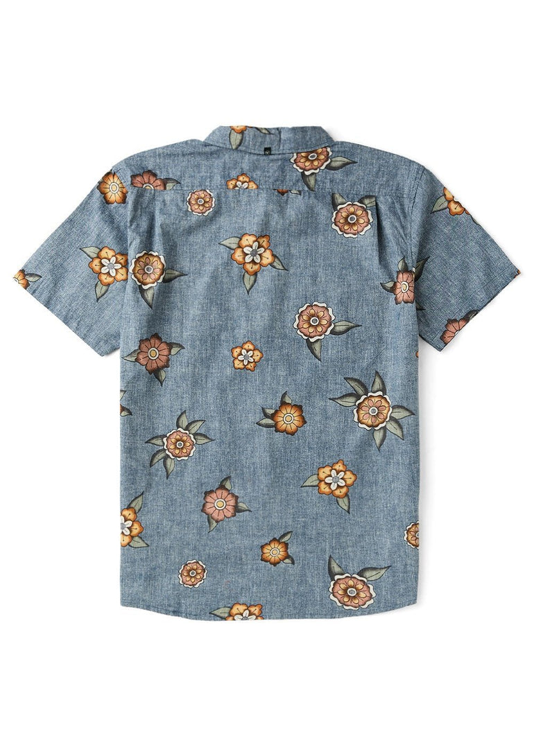 Vissla Ink Lines Eco Boys SS Shirt - MID - Stoke Outlets