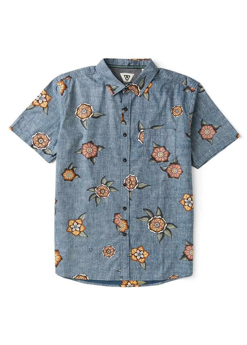 Vissla Ink Lines Eco Boys SS Shirt - MID - Stoke Outlets